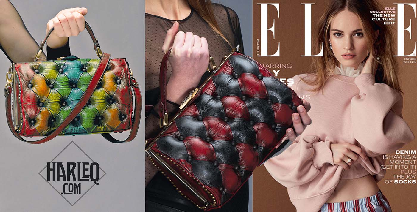 harleq bags elle uk advert