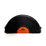 Harleq LP disk vinyl leather Bag