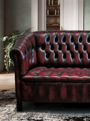 Chesterfield Byron Sofa and Chairs Handmade in England Premium Quality Italian Leathers