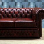 luxury-chesterfield-embossed-floreal-red-leather