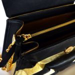 gold pochette harleq open