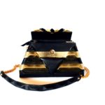 golden-leather-pochette-harleq-sphinx-front-open