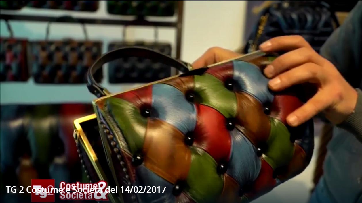 harleq bag unique luxury leathers interview tv rai2