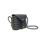 harleq curvy pochette black leather