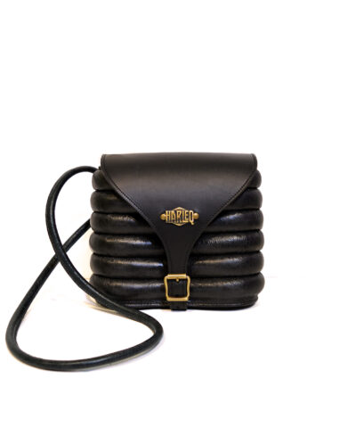 harleq curvy pochette black leather