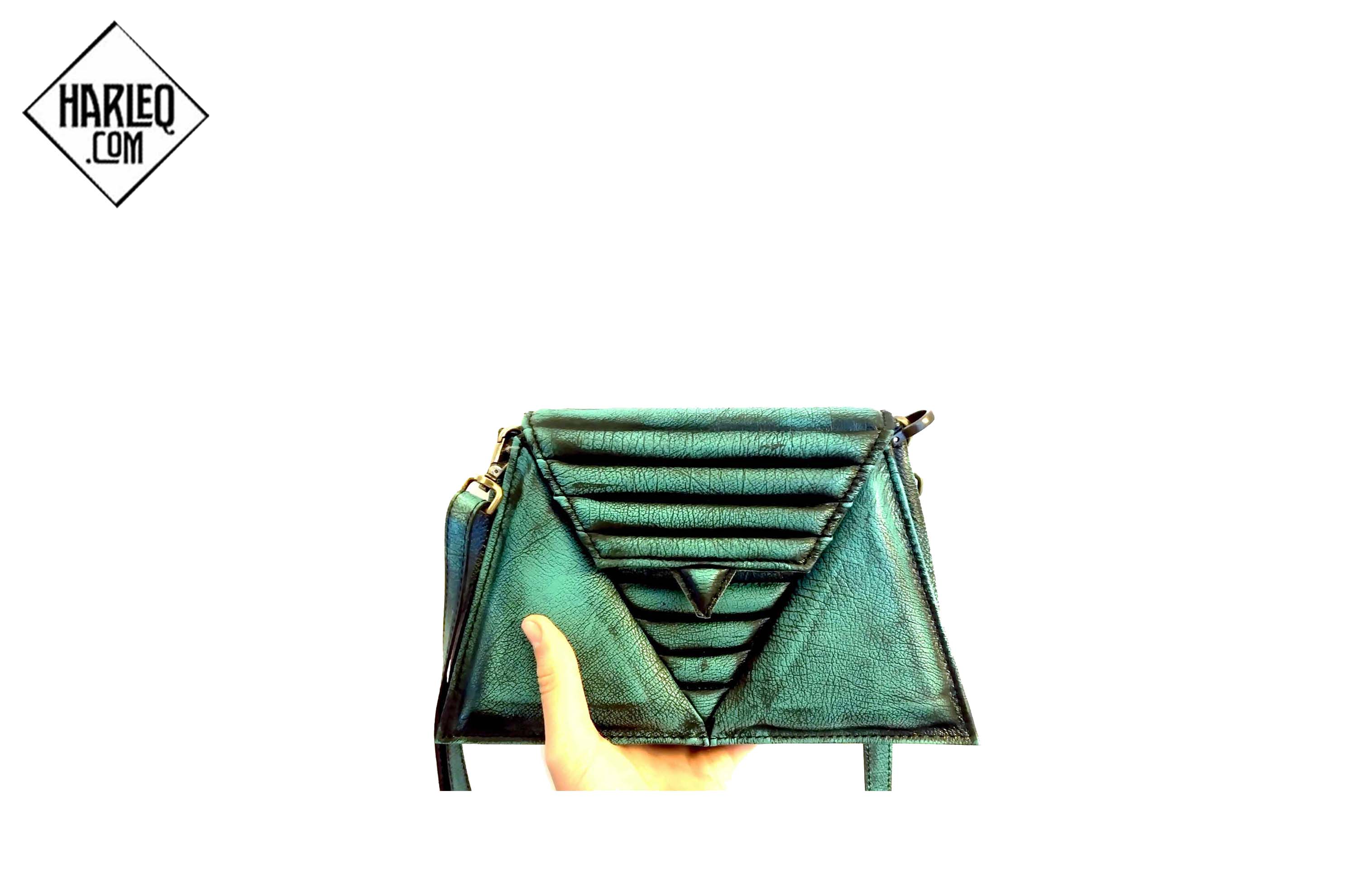 harleq-mini-luxury-triangles-leather-handbags