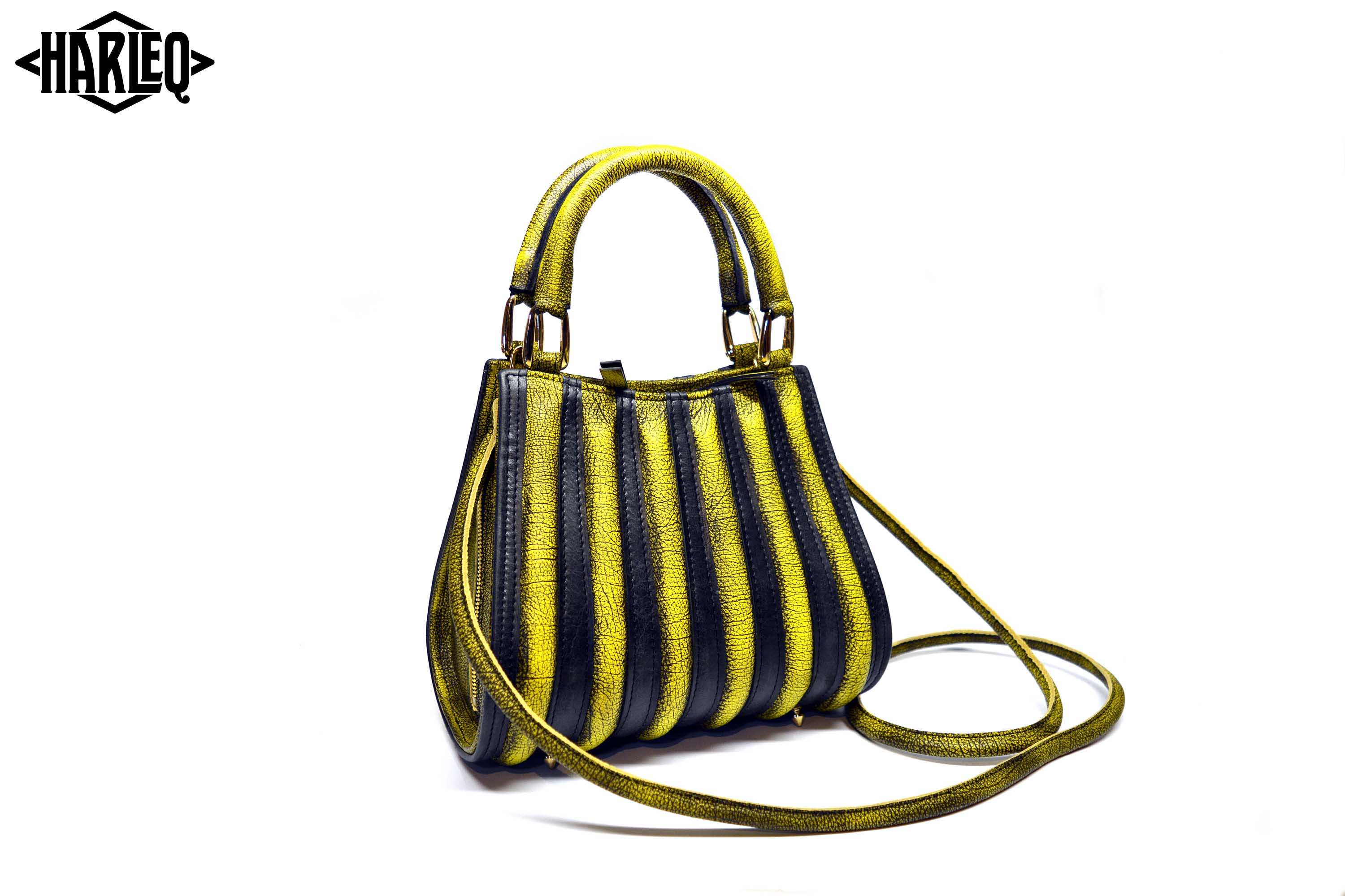 yellow luxury bag