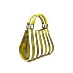 harleq-the-spine-mini-luxury-bag-yellow-white-leathers