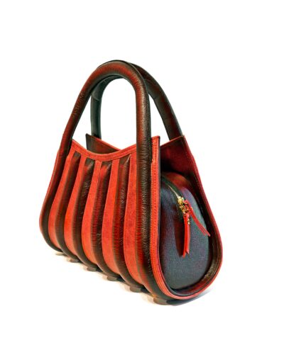 harleq the spine red luxury bag