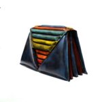harleq triangles bag-multicolour patchwork