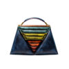 harleq triangles bag-multicolour patchwork