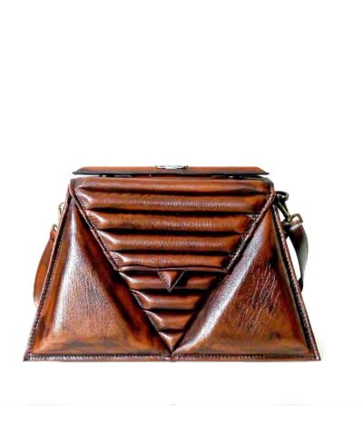 luxury-brown-harleq-triangle-bags