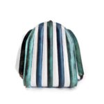 summer backpack turquoise blu leathers harleq